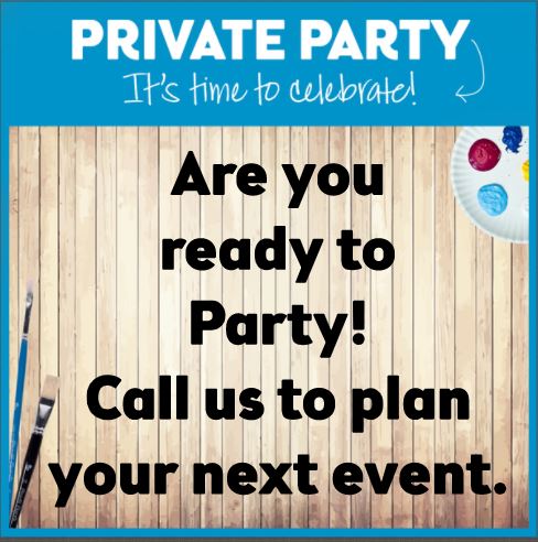 Call us for your next celebration!